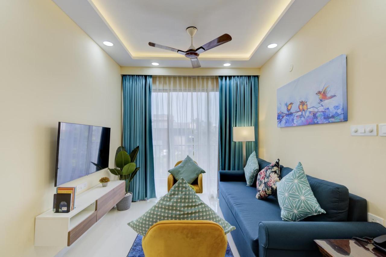다볼림 Luxe 2Bhk 10Min From Goi Airport With Pool Access 아파트 외부 사진