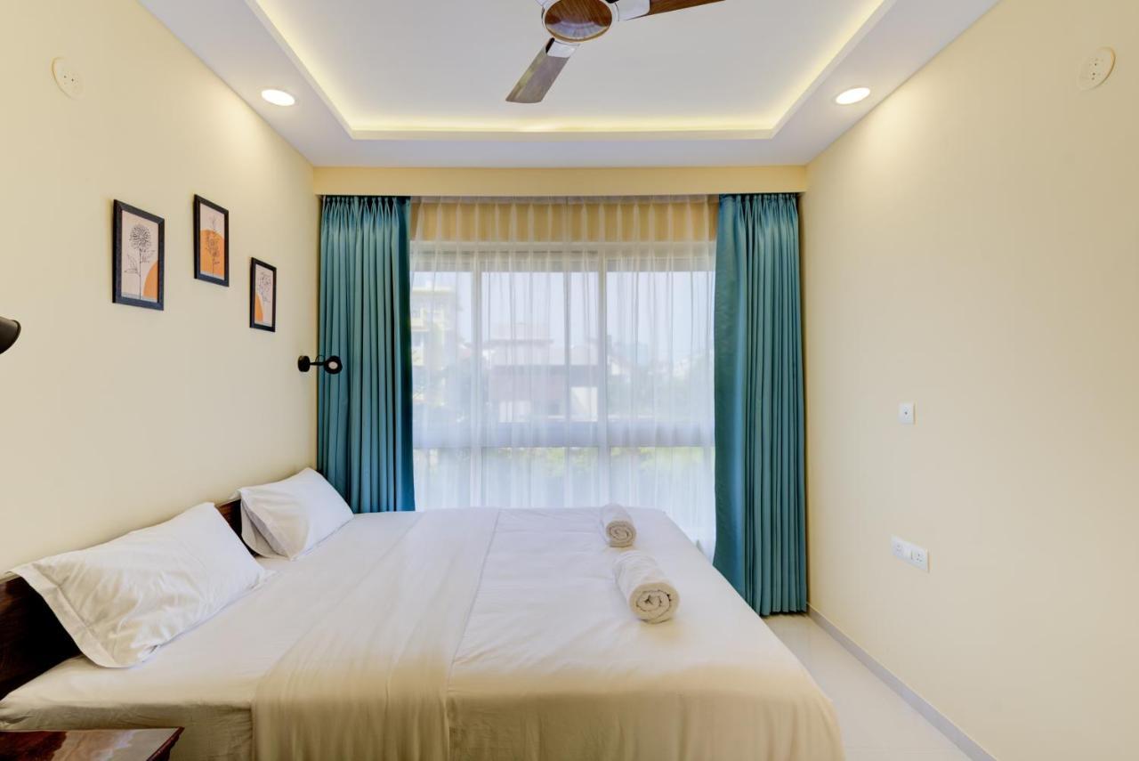 다볼림 Luxe 2Bhk 10Min From Goi Airport With Pool Access 아파트 외부 사진
