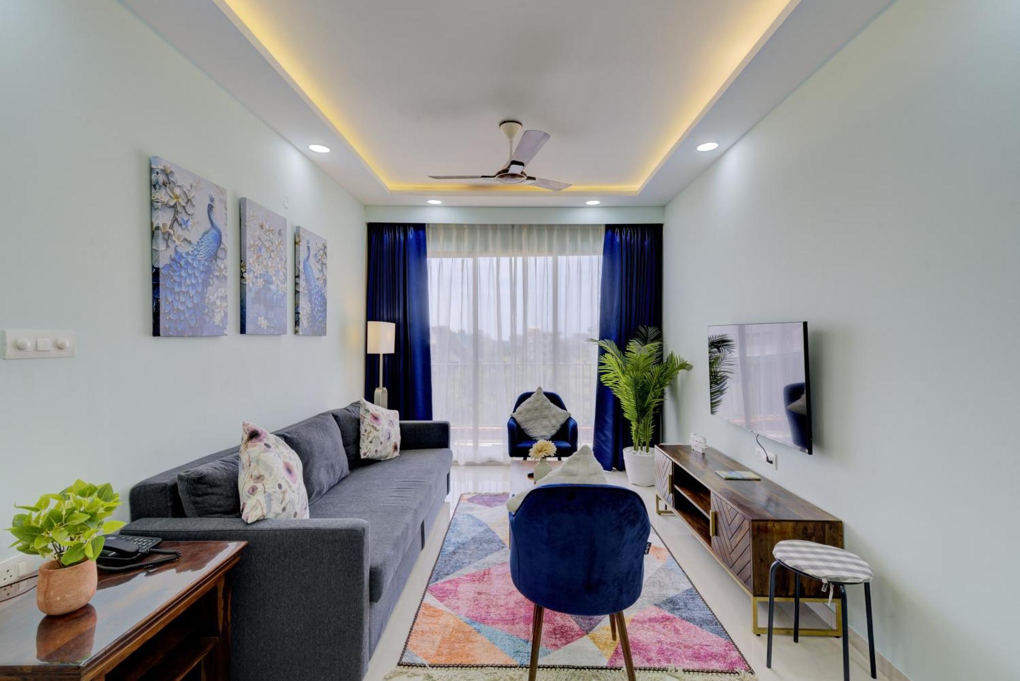 다볼림 Luxe 2Bhk 10Min From Goi Airport With Pool Access 아파트 외부 사진