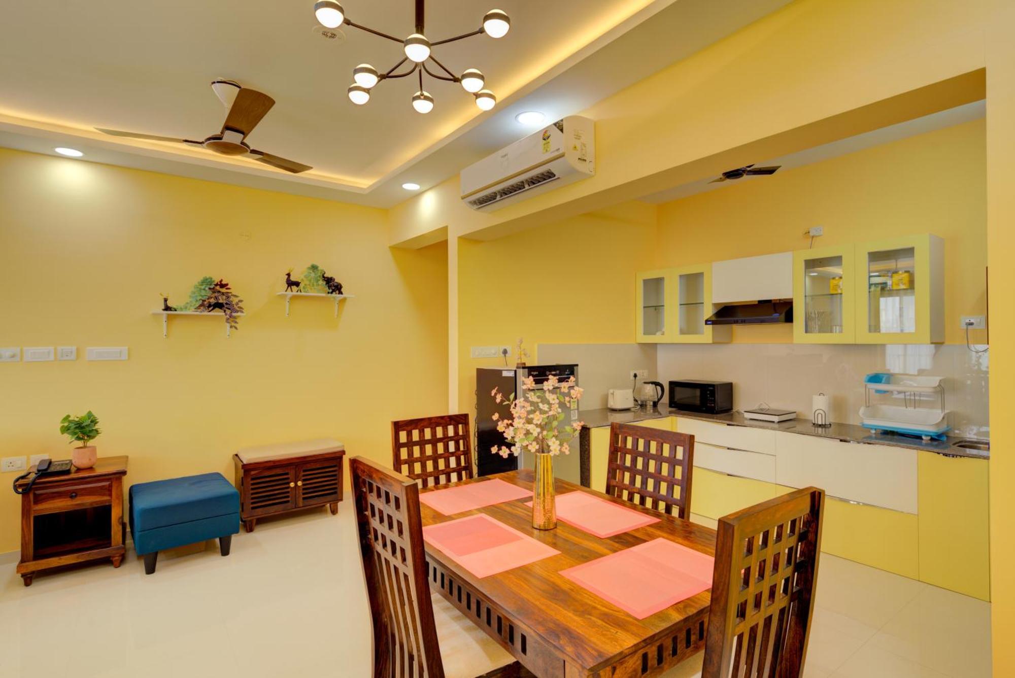 다볼림 Luxe 2Bhk 10Min From Goi Airport With Pool Access 아파트 외부 사진