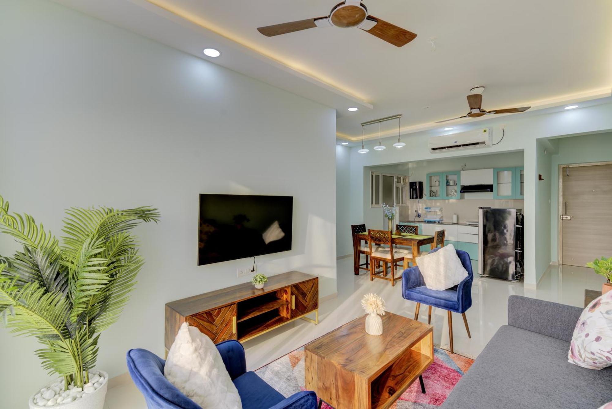 다볼림 Luxe 2Bhk 10Min From Goi Airport With Pool Access 아파트 외부 사진