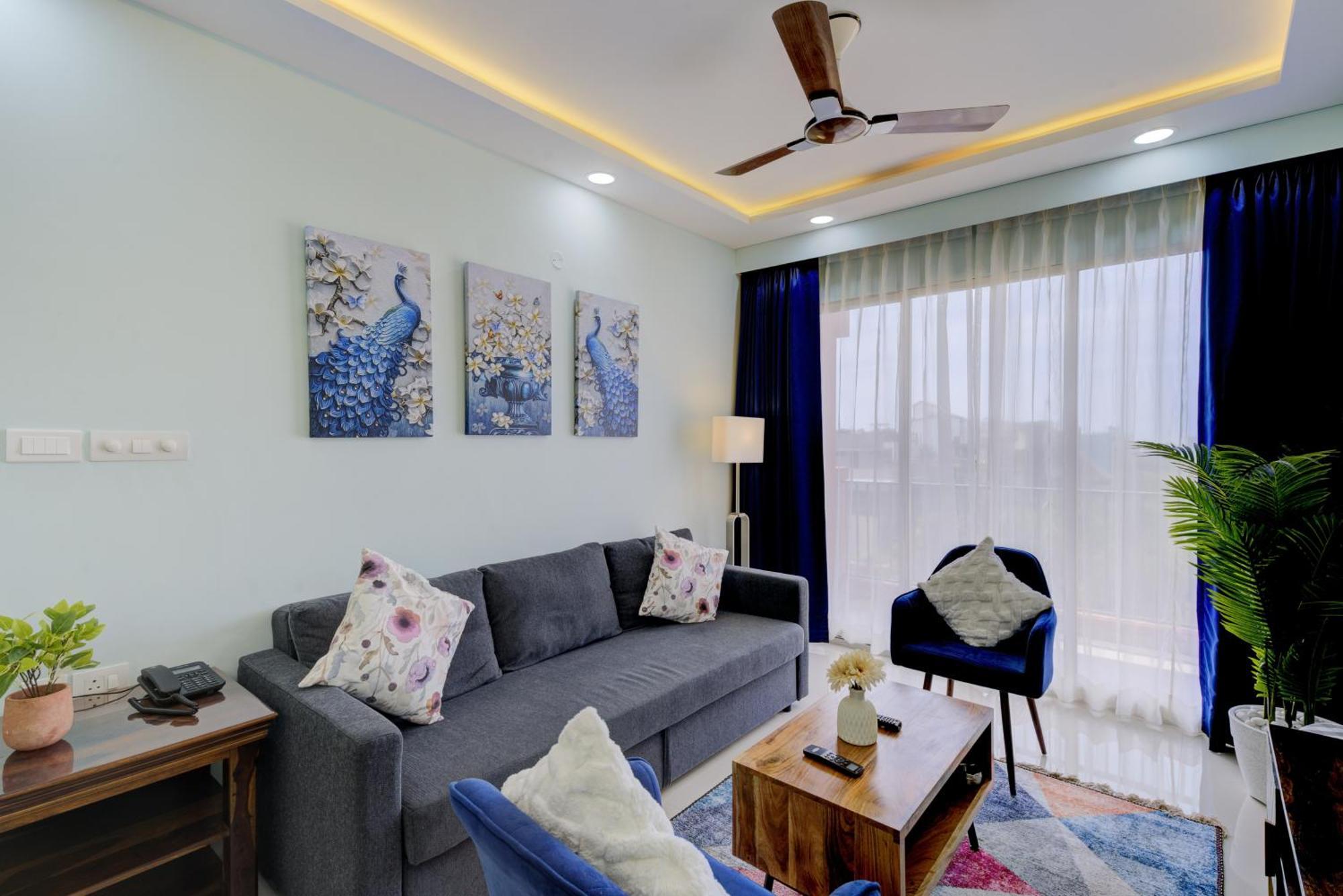 다볼림 Luxe 2Bhk 10Min From Goi Airport With Pool Access 아파트 외부 사진