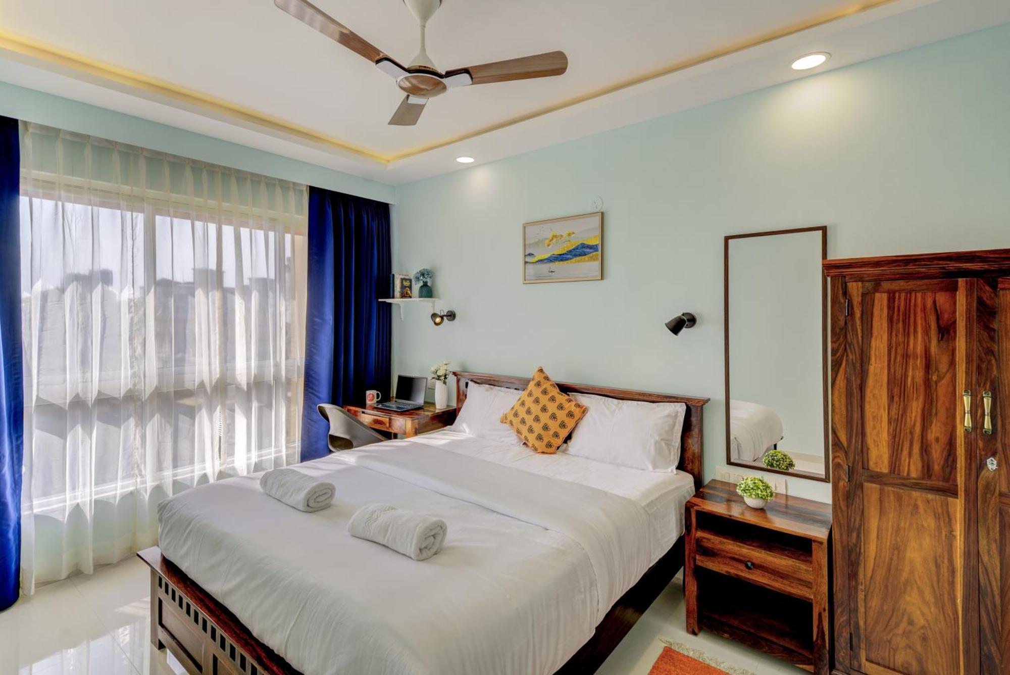 다볼림 Luxe 2Bhk 10Min From Goi Airport With Pool Access 아파트 외부 사진